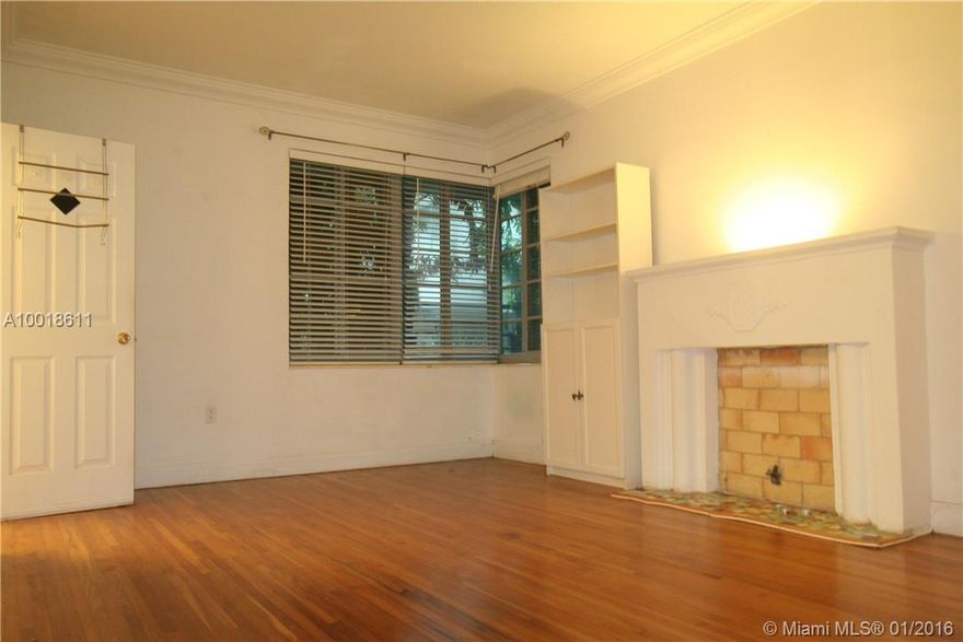 SIMPLY SPECTACULAR. PERFECT ABODE JUST A SHORT STROLL TO ALL YOUR HEART DESIRES. ACROSS THE STREET FROM FABULOUS FLAMINGO PARK, 3 BLOCKS FROM WORLD FAMOUS LINCOLN ROAD AND JUST A SHORT STROLL TO THE BEACH! 10 FT CEILINGS, GORGEOUS ART DECO FIREPLACE, REMODELED TRAVERTINE BATH, NEW IMPACT WINDOWS, FORMAL DINING ROOM AND WALK-IN CLOSETS MAKE THIS UNIT PERFECT FOR ANY INVESTOR OR AS YOUR NEXT HAPPY HOME. VERY EASY TO SHOW, CALL L/A FOR INSTRUCTIONS.