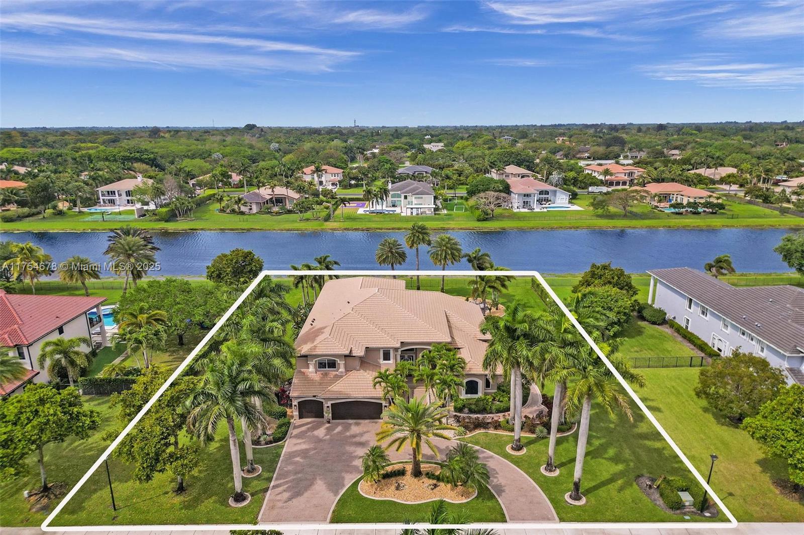 Property for Sale at 3533 Birch Terrace, Davie, Broward County, Florida - Bedrooms: 6 
Bathrooms: 6  - $2,425,000
