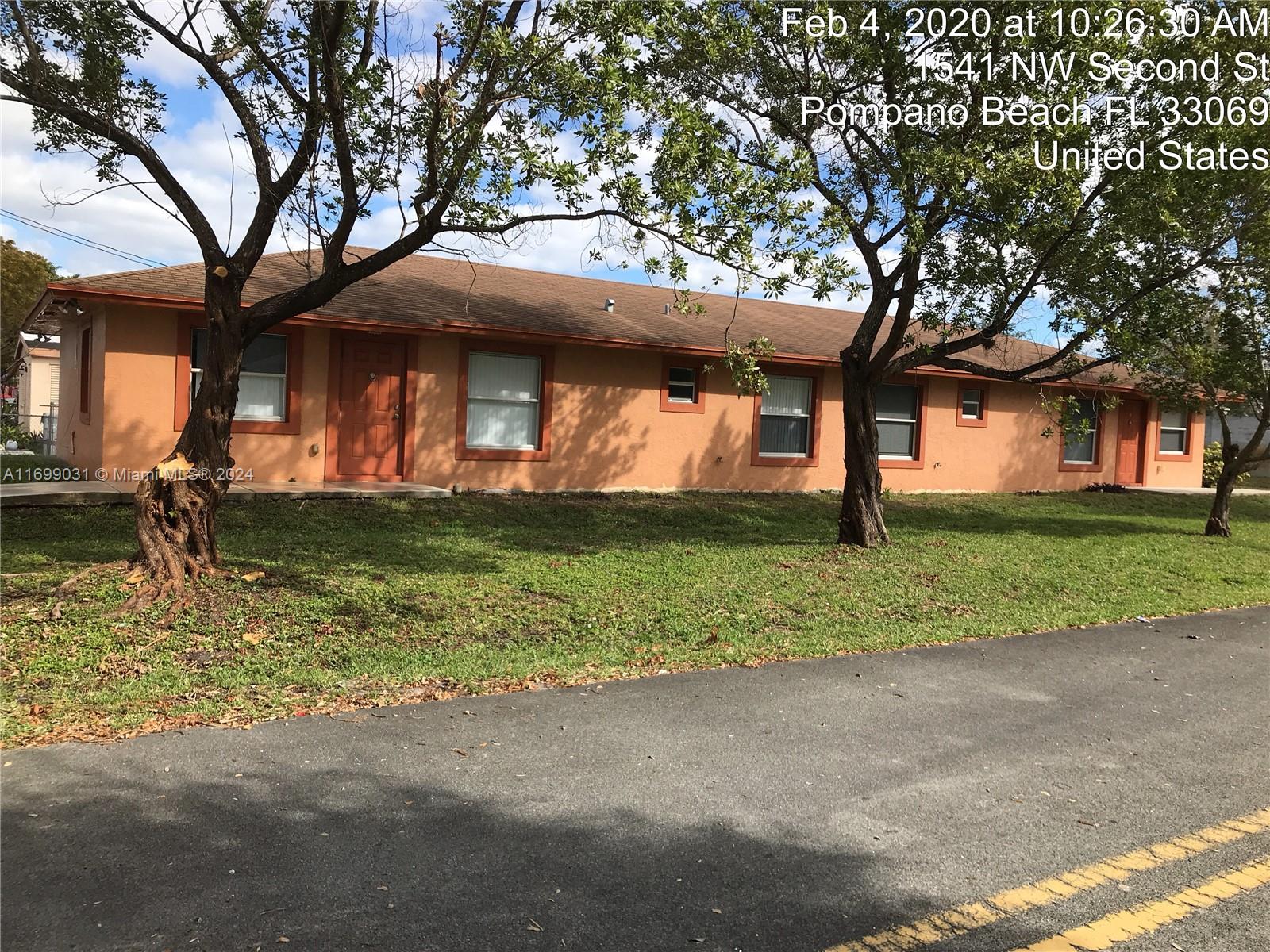 Rental Property at 300 Nw 16th Ave, Pompano Beach, Broward County, Florida -  - $660,000 MO.