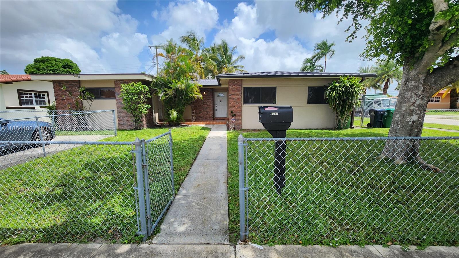 Prime Corner Lot Gem in Hialeah
Welcome to 6241 NW 110th St, a well maintained home situated on a desirable corner lot in the heart of Hialeah. This property offers ample extra parking, perfect for multiple vehicles, guests, or recreational vehicles.
Step inside to discover a thoughtfully designed layout featuring a spacious office ideal for remote work or a home business, along with generous family living areas that provide comfort and flexibility for daily life and entertaining.
The home sits on a wide lot, giving you an expansive backyard with plenty of room to build your dream pool or create your own private outdoor oasis. Recent upgrades include a new standing seam metal roof and impact windows throughout, offering peace of mind, energy efficiency, and storm protection.