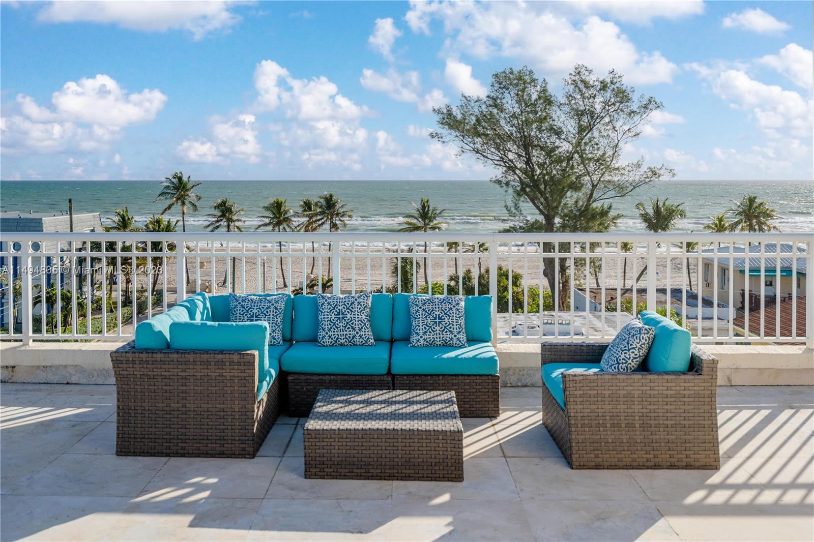 Beach Home steps away from the sand: Spectacular, rare find, One-of a Kind 4 stories home, equipped with an elevator, the property is an exceptional investment opportunity permits short-term rentals with all the necessary operational licenses, no HOA constraints! As an added bonus, the property is currently rented from January 8 to April 6, 2024, at an impressive $95,000 total, with the option to transfer this lucrative rental agreement to the fortunate buyer! Breathtaking ocean views from every corner of the house! 4 beds/4 baths, 2-car garage, and a rooftop with panoramic views of the Ocean & Intracoastal! Gourmet kitchen, spacious living & dining areas, comes fully furnished and stacked! Prime location minutes from prestigious Golden Beach Million Dollar Homes, Aventura & Bal Harbor.