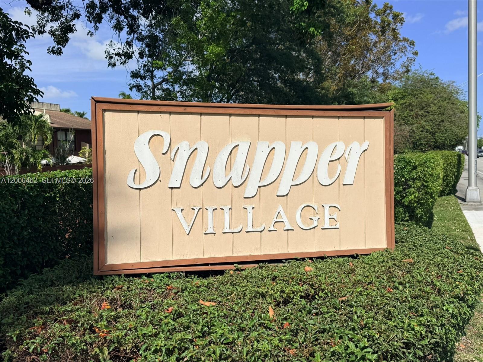 SNAPPER VILLAGE PHASE I S - Residential Lease