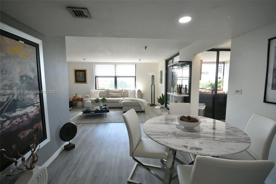 Completely remodeled condo in prime location. Enjoy low association fees, NO ASSESSMENTS, & a variety of amenities. This beautifully maintained & tastefully decorated home features a sleek modern kitchen with shiny white cabinets, stainless steel appliances, & updated flooring throughout. Both bathrooms have been stylish remodeled & the condo offers abundant natural light plus a relaxing screened balcony- perfect for enjoying time with family & friends. The well-kept community features a secure coded entrance, a gym, pool & sauna, & wonderful lake views around the pool area. Association fees include water, cable, and internet. Conveniently located near Aventura Mall, beaches, many restaurants & shopping malls, & major highways. A must see!