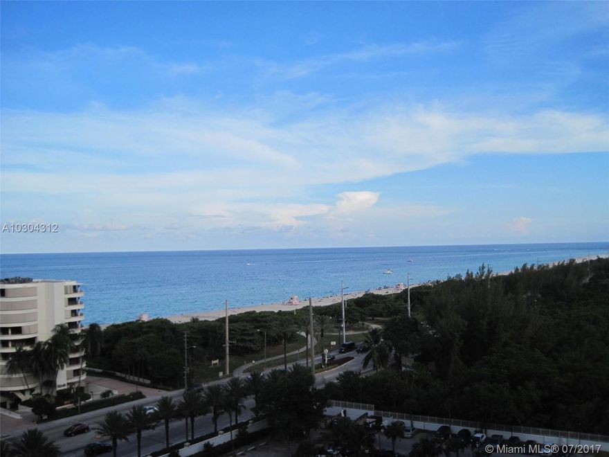 OUTSTANDING VIEWS OF THE ATLANTIC OCEAN FROM THIS MODERN APARTMENT TASTEFULLY FURNISHED; OPEN VIEWS FROM EVERY ROOM; LONG BALCONY; FULL OF LIGHT; A PLEASURE TO LIVE IN; AT WELL SOUGHT ARLEN HOUSE EAST.  CABLE; INTERNET; WATER INCLUDED. ONE ASSIGNED COVERED PARKING AND ADDITIONAL SPACE CAN BE USED IN TERRACE.  CAN BE RENTED FOR 6 MONTHS OR MORE.  GREAT AMMENITIES INCLUDE TENNIS COURTS; AWESOME GYM AND BEAUTIFUL POOL.  PLEASE SEE BROKERS REMARKS FOR SHOWING INSTRUCTIONS. AVAILABLE BEGINNING JANUARY 15, 2018