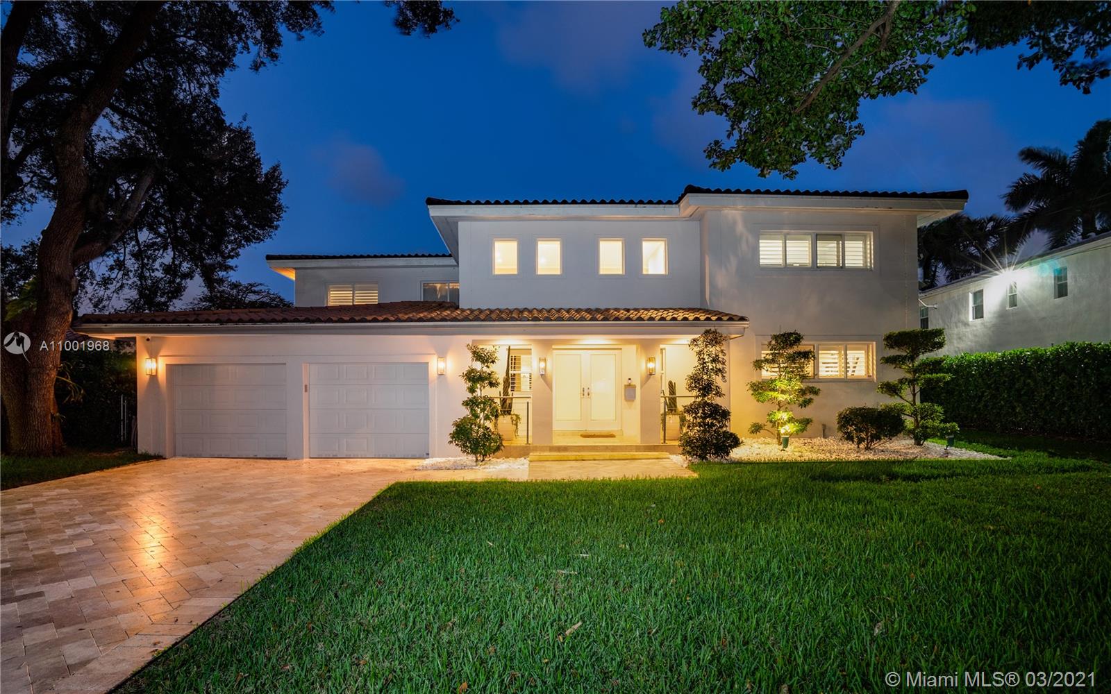 Perfect for boat lovers, salt life and sun seekers!
-What makes this home unique in its kind is the 16’x50’ boat house (It is grandfathered in) and the 101 feet of dock space. 
Located in the exclusive neighborhood of C G Riviera section, and at a short distance from the ocean. In this smart home, all light fixtures, cameras and AC can be controlled by phone.
Featuring Impact window, marbles floors, remodeled kitchen, two car garage and much more. Your sea adventures could start in your backyard.
