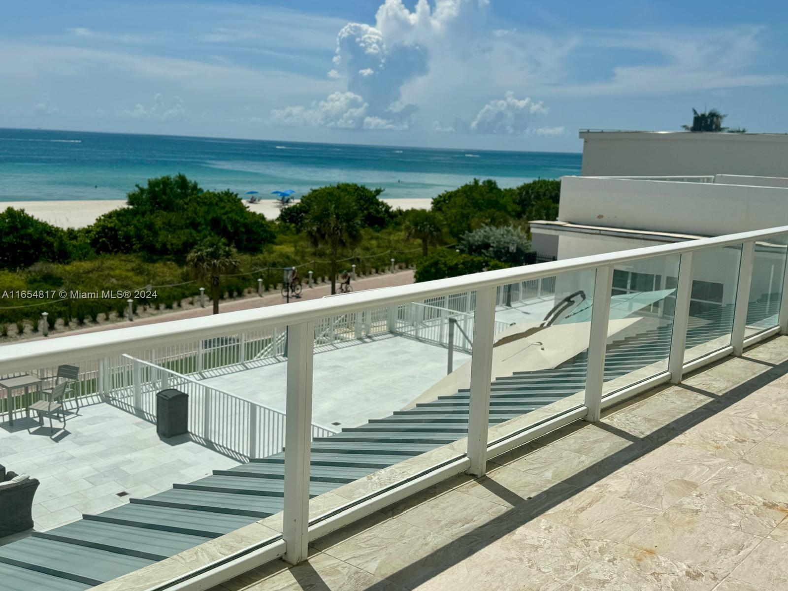 Rental Property at 5601 Collins Ave 410, Miami Beach, Miami-Dade County, Florida - Bedrooms: 2 
Bathrooms: 2  - $4,700 MO.