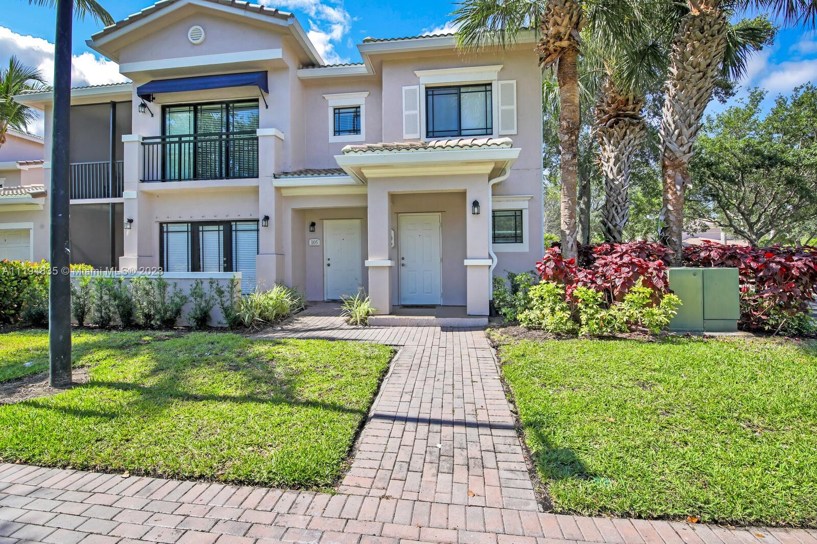 Rental Property at 2801 Sarento Pl 106, Palm Beach Gardens, Palm Beach County, Florida - Bedrooms: 3 
Bathrooms: 2  - $3,600 MO.