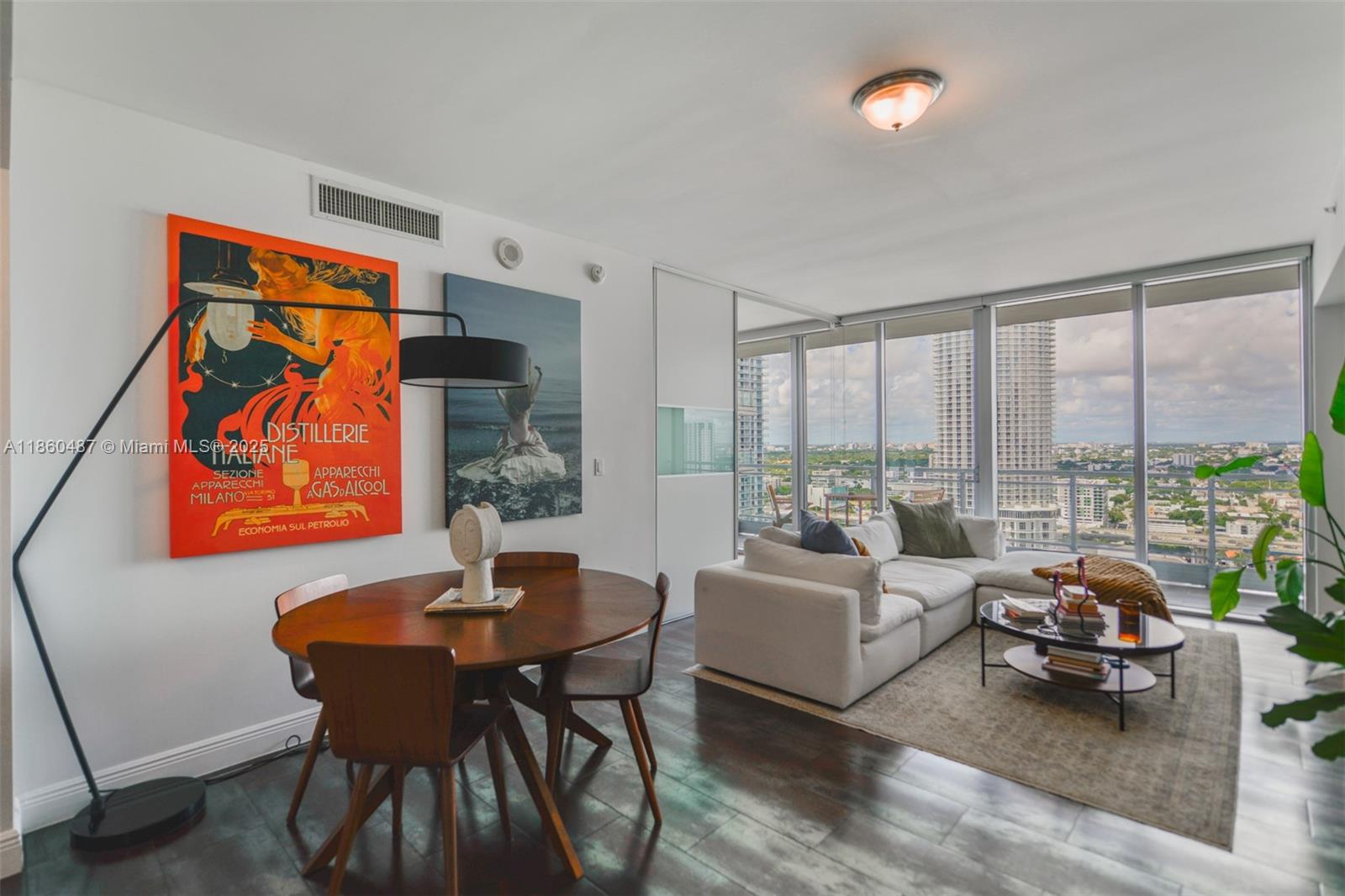Spacious 1-Bedroom, 1.5-Bath at Mint Condominium. This beautifully maintained unfurnished unit offers ceramic floors, stainless steel appliances, and a fantastic view. Mint Condominium provides exceptional amenities and is the only gated community in the Brickell area. Ideally located with easy access to I-95 and within walking distance to Brickell City Centre, shops, and top restaurants. Tenant occupied until August 31st. 24-hour notice required for showings.