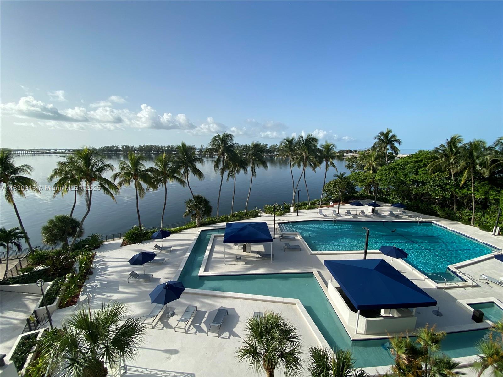 Beautiful water view, large corner balcony, 2/2 unit plus Studio, Den, Laundry room and plenty closets for storage. Well maintained building w great amenities including best pools in Brickell, 4 tennis courts, gym, kids room, fully equipped entertainment/party room, barbershop, best convenient store in Brickell, 2 Pickellball courts, amazing waterfront BBQ area, and more. Located in the exclusive and quiet South Brickell Ave area, near restaurants, bars, stores, markets & more. Conveniently located two blocks from I-95 exit to avoid Brickell traffic, and easy access to Public Transportation throughout. Basic cable & Internet included. Tenant Occupied until July 14th - min 24hrs notice!.