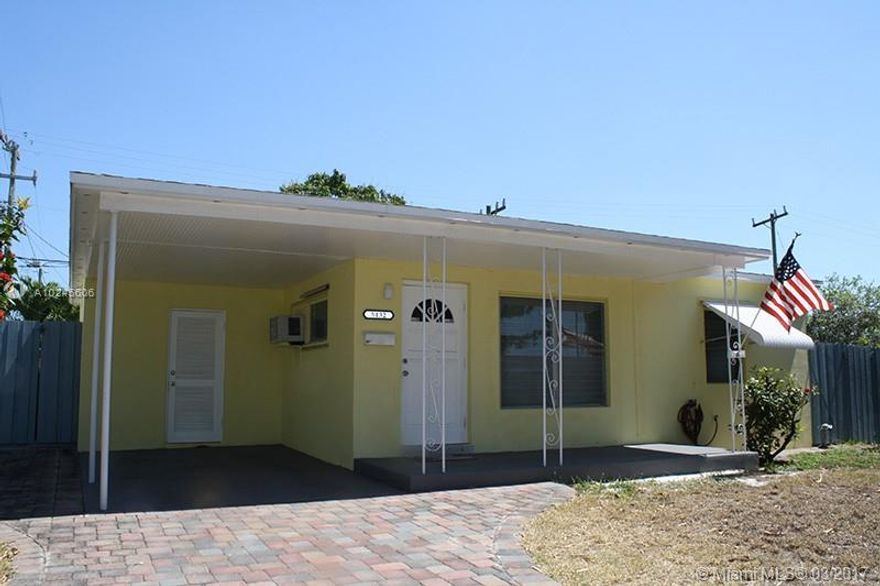 PERFECT STARTER, VACATION, OR EMPTY NEST HOME!!! CLOSE TO THE BEACH. LOTS OF LIGHT, NEWER ROOF, BATH, AND KITCHEN W/PANTRY. ROOMY CORNER LOT WITH NEWER FENCE. DINING ROOM, UTILITY ROOM, SHED, ALL APPLIANCES. $AVE WITH GAS STOVE! ONE OF THE BEST LOCATIONS IN BROWARD CLOSE TO LBTS, WILTON MANORS, HIGHWAYS, SCHOOLS, SHOPPING, ENTERTAINMENT. WITHIN MINUTES OF ANYWHERE IN SOUTH FLORIDA. ADT READY, AWNING WINDOWS, GREAT NEIGHBORHOOD. MAKE THIS CHARMING HOME YOUR OWN! HUGE POTENTIAL!!