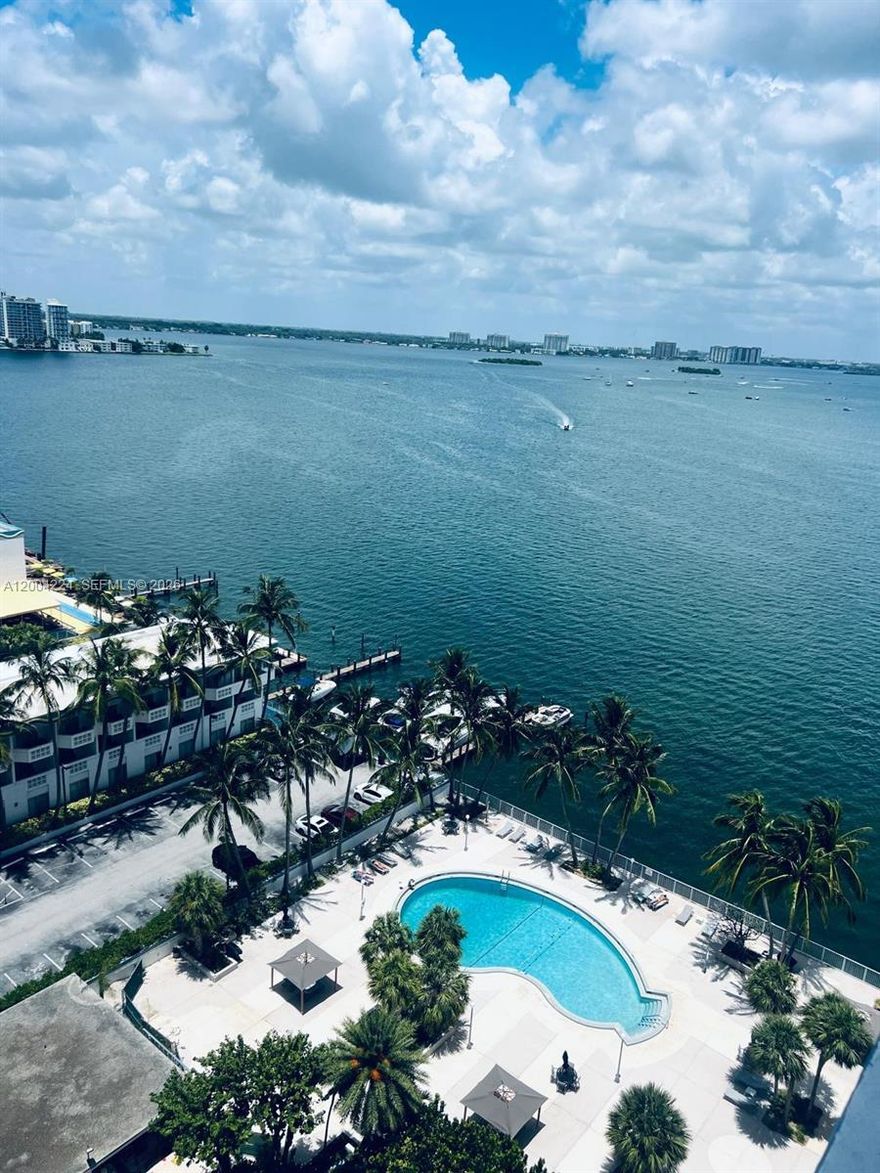 Penthouse unit offering breathtaking views and abundant natural light. This spacious residence features an open layout, ideal for both comfortable living and entertaining. Conveniently located near major highways, shopping, dining, and just minutes from the beach. A rare opportunity to enjoy elevated living in a prime Miami location.