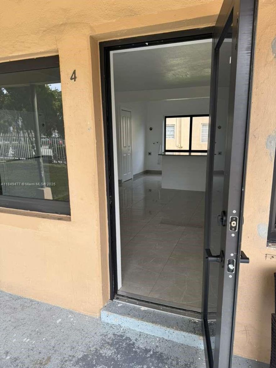 Beautiful condo completely freshly remodeled originally a 1/1 converted to a 2/1, Enjoy peaceful living located in a quiet community.
Recent upgrades include impact windows and door, new A/C, new water heater, an in-unit washer & dryer, and a new roof installed in 2024, new kitchen, bathroom and floors. Offering low maintenance and quick rental turnover.Cash-only co-op.
with no assessments and a low monthly association fee.
Tenant occupied until December 2026! easy to show!