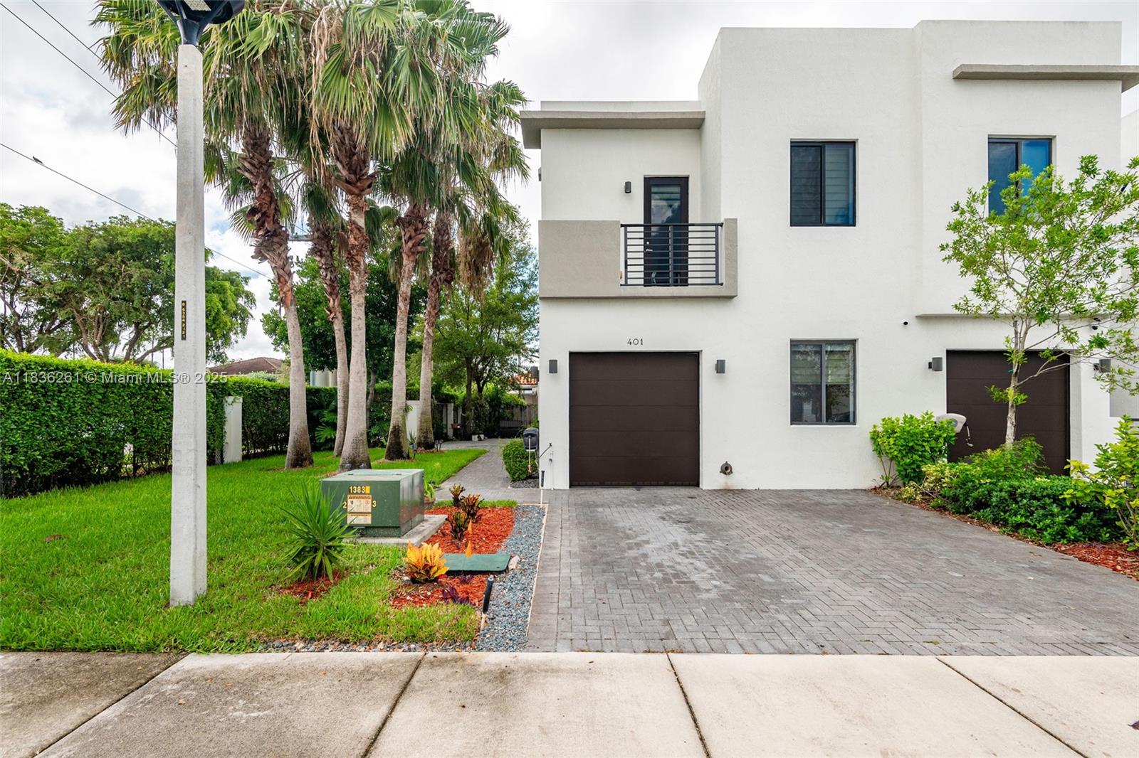 Experience contemporary comfort in this beautifully designed 4-bedroom, 3.5-bath townhouse in the sought-after Century Park Place community. This spacious home features an open-concept layout with a generous living and dining area that flows seamlessly onto a private patio — perfect for entertaining or relaxing. The gourmet kitchen is a chef’s dream, equipped with stainless steel appliances, quartz countertops, a sleek tile backsplash, and a large pantry for ample storage. The porcelain Tile flooring runs throughout the home, adding style and easy maintenance. Additional features include a 1-car garage with parking space for up to 4 vehicles. With a low HOA and a prime location.