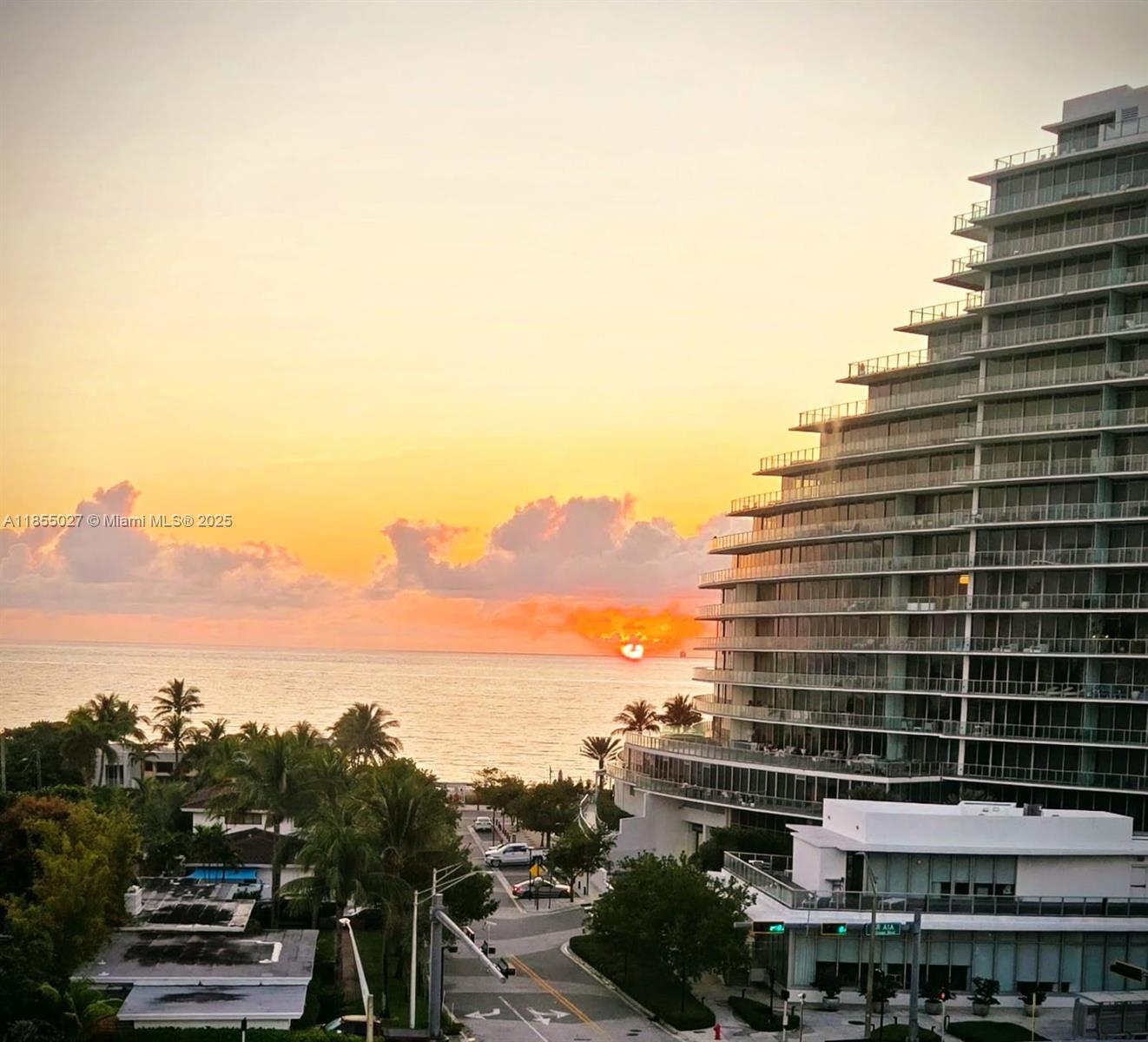 Spectacular DIRECT OCEAN VIEWS to the East and Intracoastal Unit. Live the dream in this 2BR/2BA condo directly across the street from the beach. This gorgeous end unit has the most desirable South East exposure. Master Bedroom with ensuite bath and large walk-in closet and ocean view. Spacious living area and Stunning Intracoastal views from 2nd bedroom. Washer/Dryer in unit. Relax and enjoy an unobstructed view of the ocean from your balcony. Pet friendly with no weight restriction. Bike storage in the building. Secure covered garage. Close to the Fort Lauderdale Airport, Shops, Restaurants, Beaches & Birch State Park. The property is rented with or without furniture.