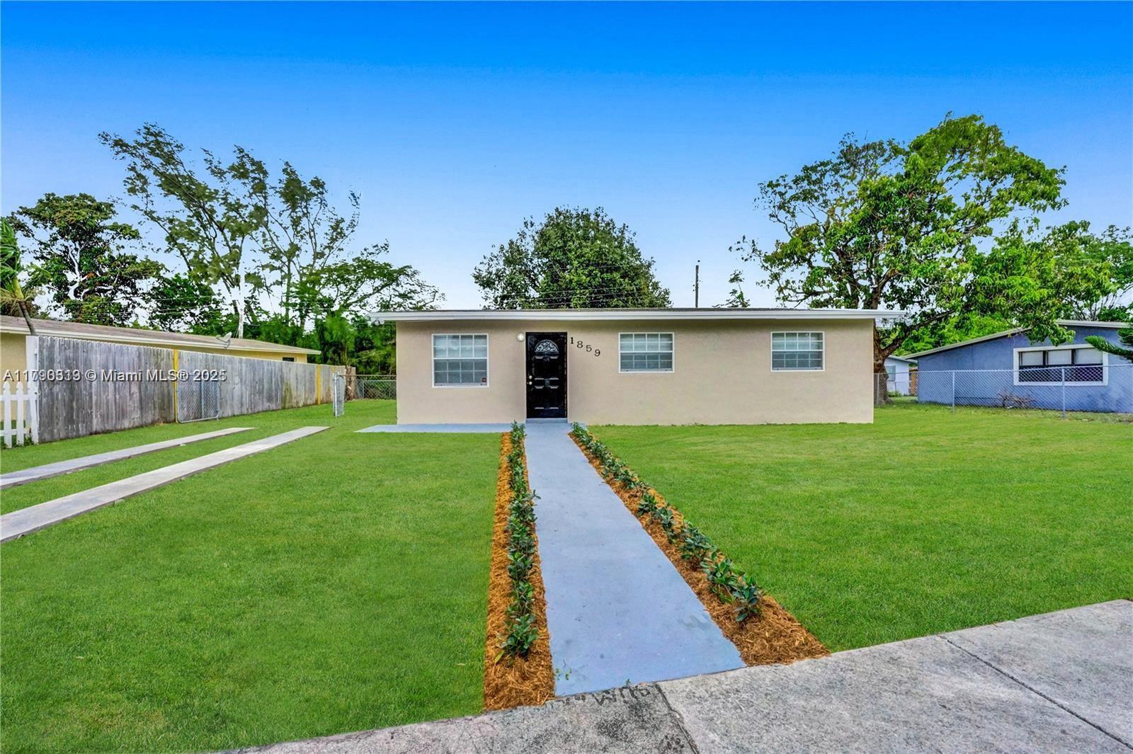 Property for Sale at 1859 Nw 16th Ct, Fort Lauderdale, Broward County, Florida - Bedrooms: 3 
Bathrooms: 1  - $319,900