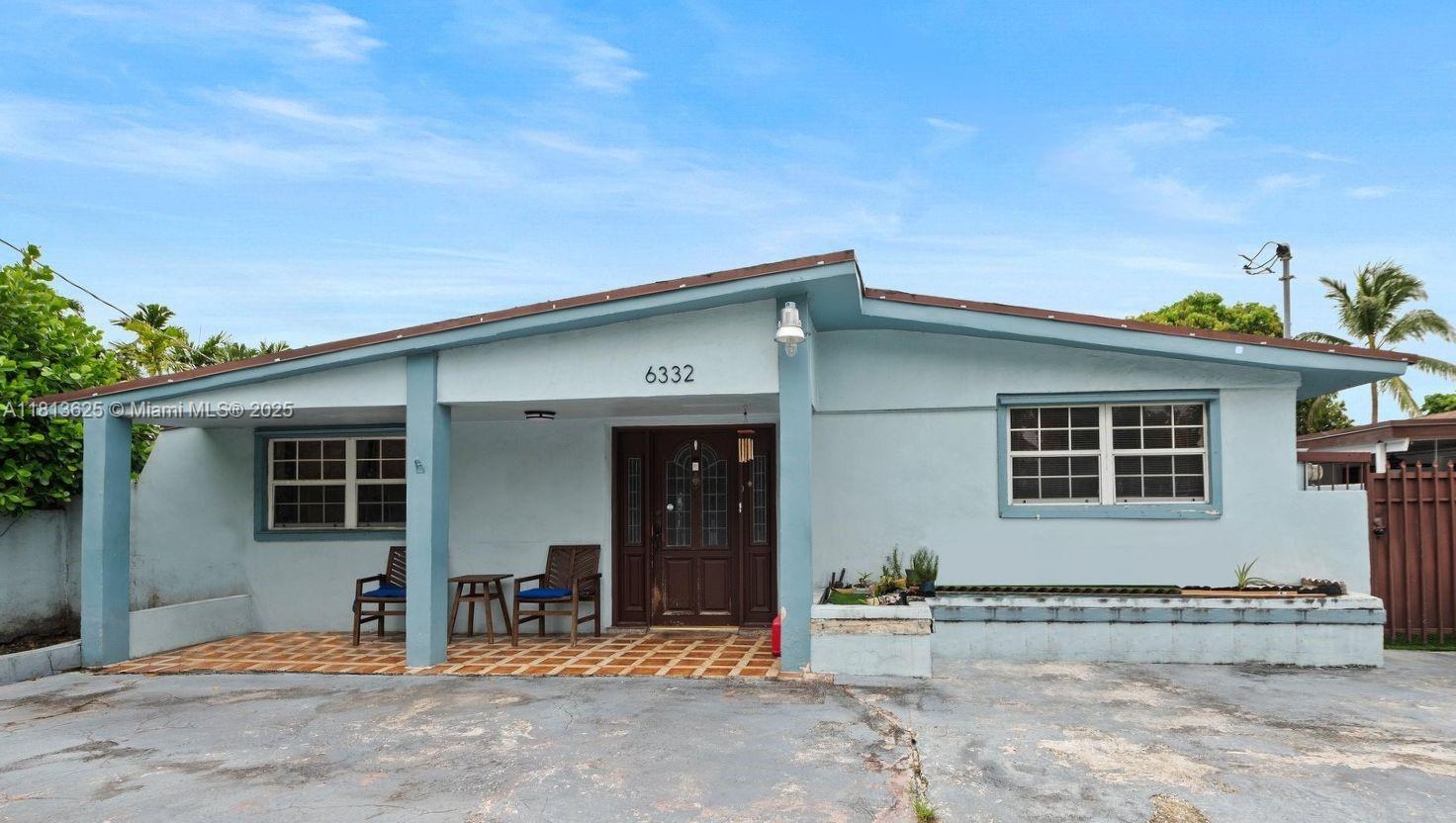 Property for Sale at 6332 Sw 28th St, Miami, Broward County, Florida - Bedrooms: 4 
Bathrooms: 2  - $699,000