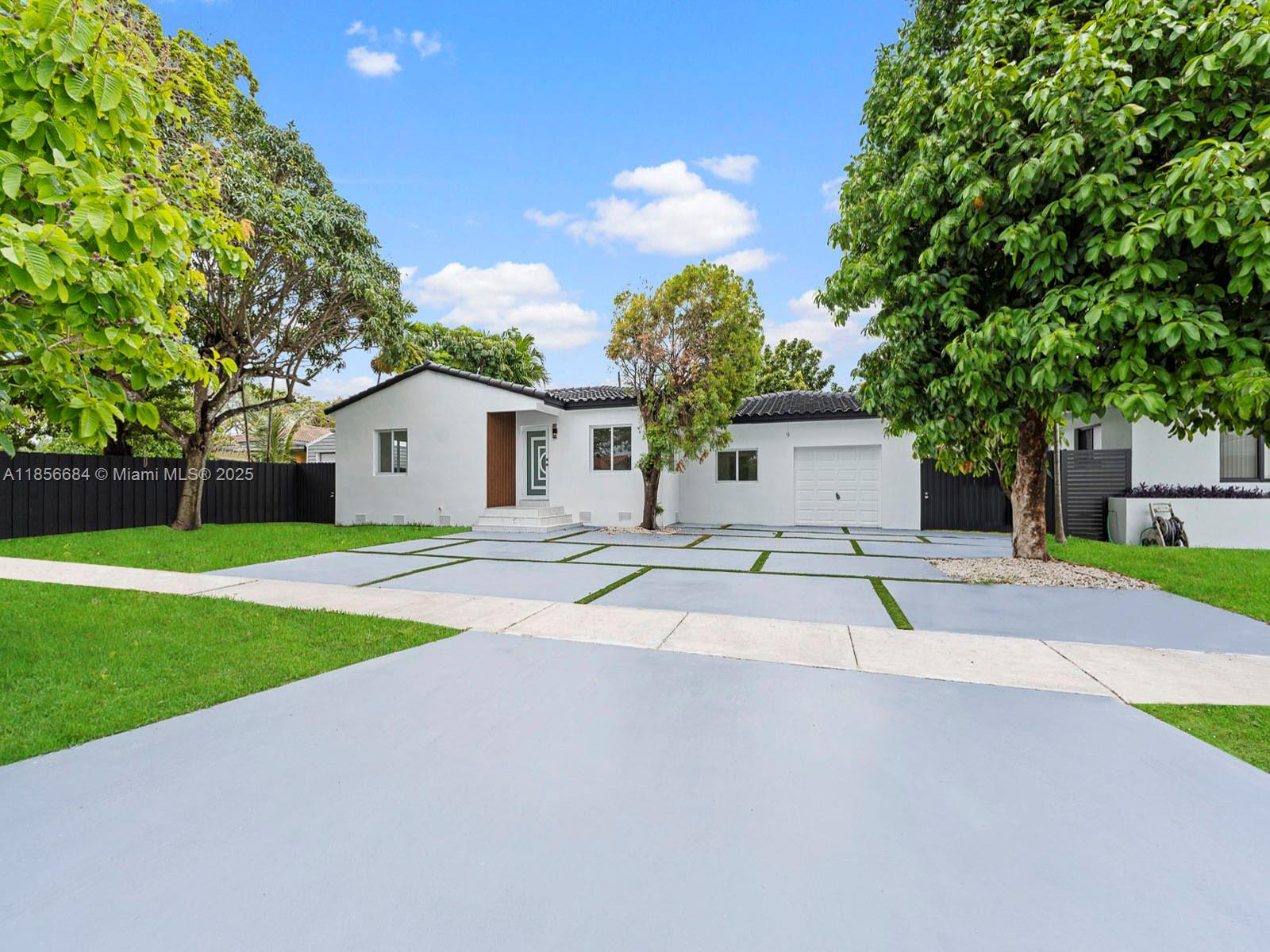 Step into a world of modern luxury with this exceptional 4 bedroom + plus 1 office (5 total), 3 bathroom single family home. Meticulously renovated from top to bottom, the home features all-new electrical and PVC plumbing systems, offering the feel of brand-new construction throughout. Professionally designed, the open-concept layout highlights a modern kitchen, sleek modern finishes, and seamless - light-filled living spaces perfect for everyday living and entertaining. As move-in ready as it gets, this residence combines cutting-edge convenience with sophisticated design. Ideally located near great schools, parks, and premier shopping, this one-of-a-kind home delivers style, comfort, and convenience in one of Coral Terrace's most desirable neighborhoods.