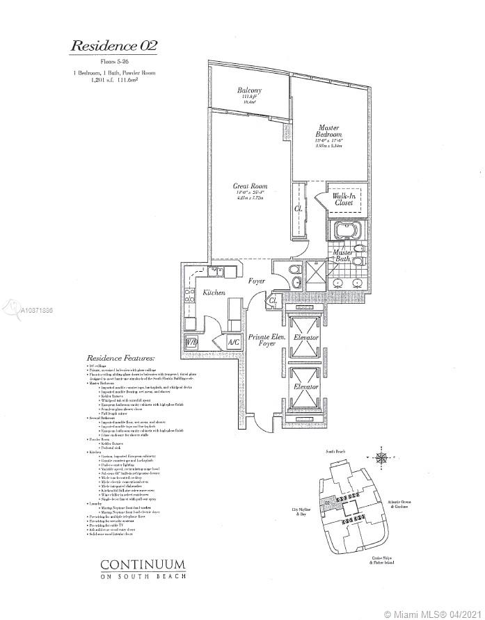 CONTINUUM ON SOUTH BEACH - Residential