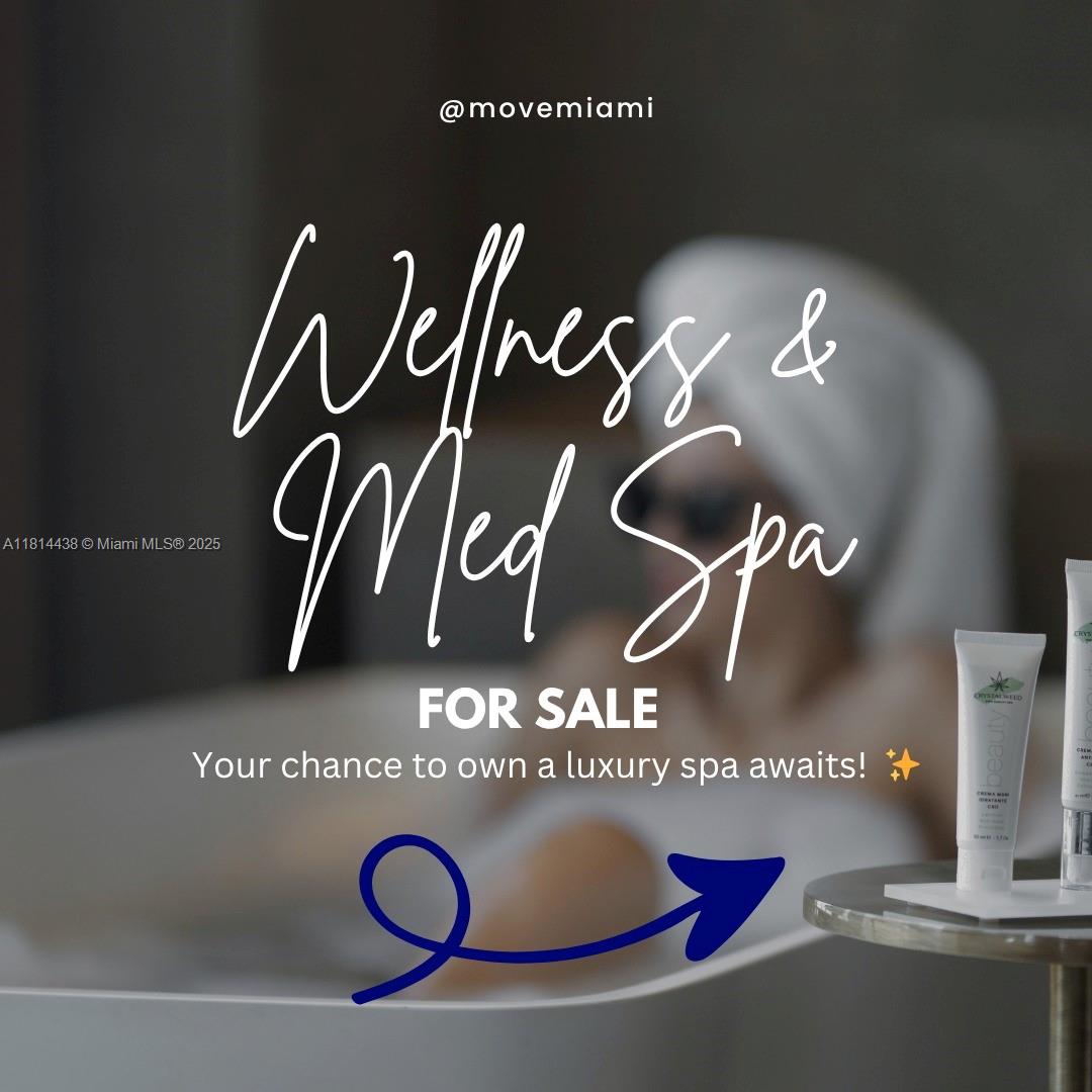 Fully operational wellness business with a loyal client base, premium services, and a tranquil, beautifully designed space. Perfectly positioned in a growing health-conscious market, this turnkey opportunity offers immediate revenue and long-term potential for expansion. Ideal for investors or wellness professionals ready to step into a respected, trusted brand with a solid foundation.