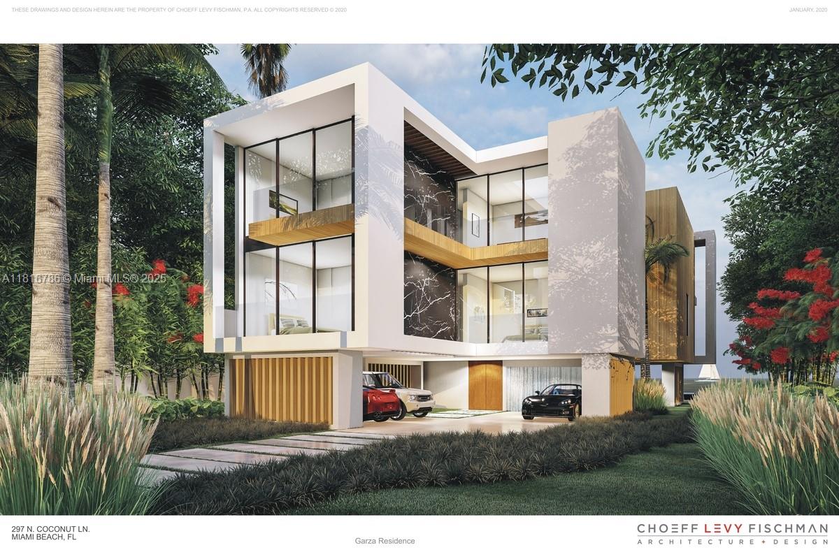 297 N Coconut Ln, Miami Beach, Miami-Dade County, Florida - 4 Bedrooms  
5 Bathrooms - 