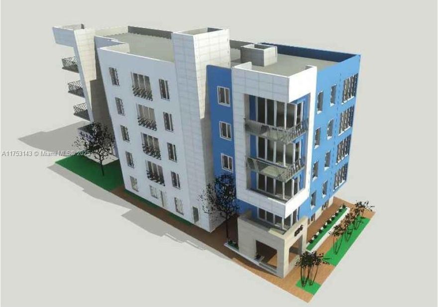 Shovel Ready Wynwood Norte site on a 6,700 SqFt lot zoned T5-O with approved plans ( April 2025 ) for 21 units plus 1 commercial space ground floor. Contemporary style Multi-Family building. The units consist of Studios (2), 1 bedroom 1 bathroom (2), 2 bedrooms 1 bathroom (5), 2 bedrooms 2 bathrooms (10), 3 bedrooms 2 bathrooms (2) and a commercial retail space ground floor. Close to The Design District and The Shops at Midtown.
