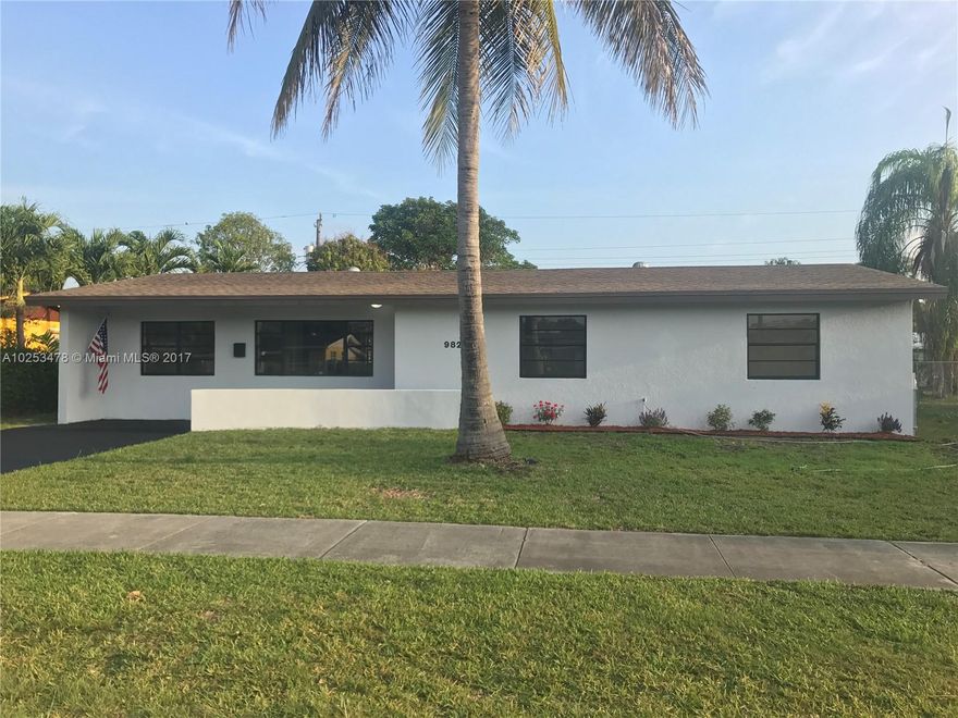 Beautiful open concept property located minutes away from US1 And shopping centers featuring four bedrooms, two bathrooms, pool and spacious backyard. plenty of space for parking and an amazing curb appeal. Bring your pickiest client they will not be disappointed.