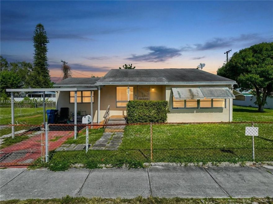 INVESTOR ALERT! Outstanding opportunity in the rapidly developing Stephens Manor area of Miami, just minutes from Miami Shores, El Portal, Wynwood, and major highways. This Investor-Only property is being sold AS-IS and is ready for a complete transformation, making it ideal for investors or developers eager to unlock its full potential. Situated on a double lot, already recorded as two separate lots on county records, this property offers exceptional redevelopment flexibility. With primary zoning for duplex use, it can be easily divided to build two single-family homes or duplexes, creating multiple income-producing or resale opportunities.
Don’t miss this rare chance to secure a property with strong upside in one of Miami’s next growth corridors. An amazing investment opportunity for those looking to create long-term value through smart redevelopment and capital appreciation. "Reimagine and subdivide, you must. Profit, you will."
A New Hope for Your Portfolio — May the Force (of Appreciation) Be With You!
