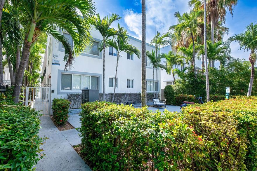 Offered at a 5.5% Proforma Cap, the property is currently 100% occupied. The property is part of a 10-property portfolio all located in South Beach. It can be purchased individually or as part of the portfolio. All units in the property are 1BR/1BA. It has over $480,000 in combined CapEx between the current and previous owner. The exterior was last painted in 2023. The property features community laundry. There are also four fully-renovated units in the community.