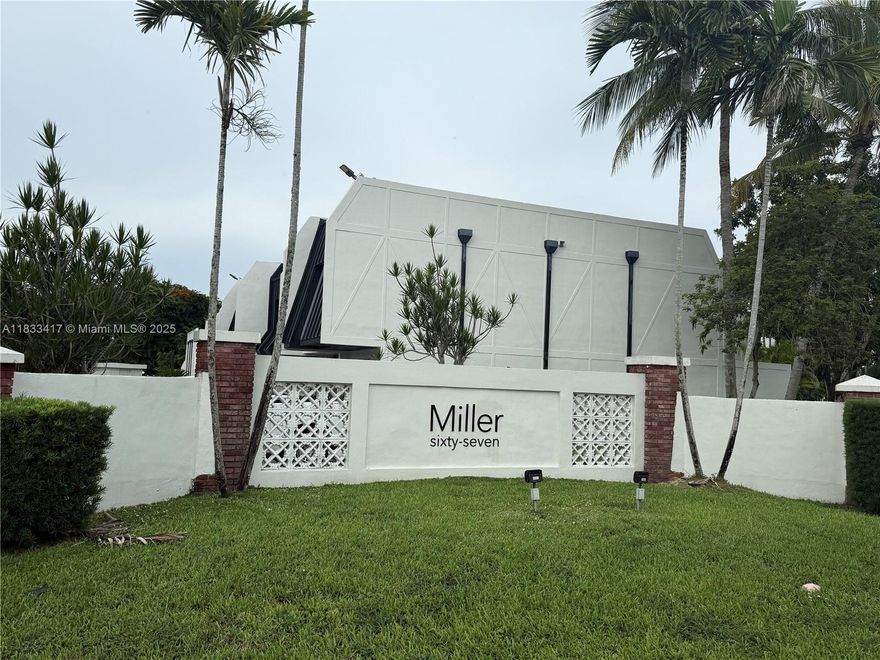 LOCATION!  LOCATION! Beautiful and spacious updated 2 story CORNER townhouse with 2 bedrooms & 2.5 baths (each bedroom has its own bathroom inside), stainless steel appliances, full size Washer & Dryer, private corner fence tiled back patio and 1 assigned parking space in an excellent maintained boutique style community in the heart of SOUTH MIAMI the City of Pleasant Living.  Located minutes to University of Miami (STUDENTS WELCOMED), Coral Gables, public transportation and close to Downtown South Miami with lots of shops, restaurants, entertainment & excellent schools. APPOINTMENT REQUIRED with 24 hours notice. NO DOGS ALLOWED PER ASSOCIATION REGULATIONS. Call listing agent for more information and appointments.  HURRY THIS BEAUTY WILL RENT FAST!!