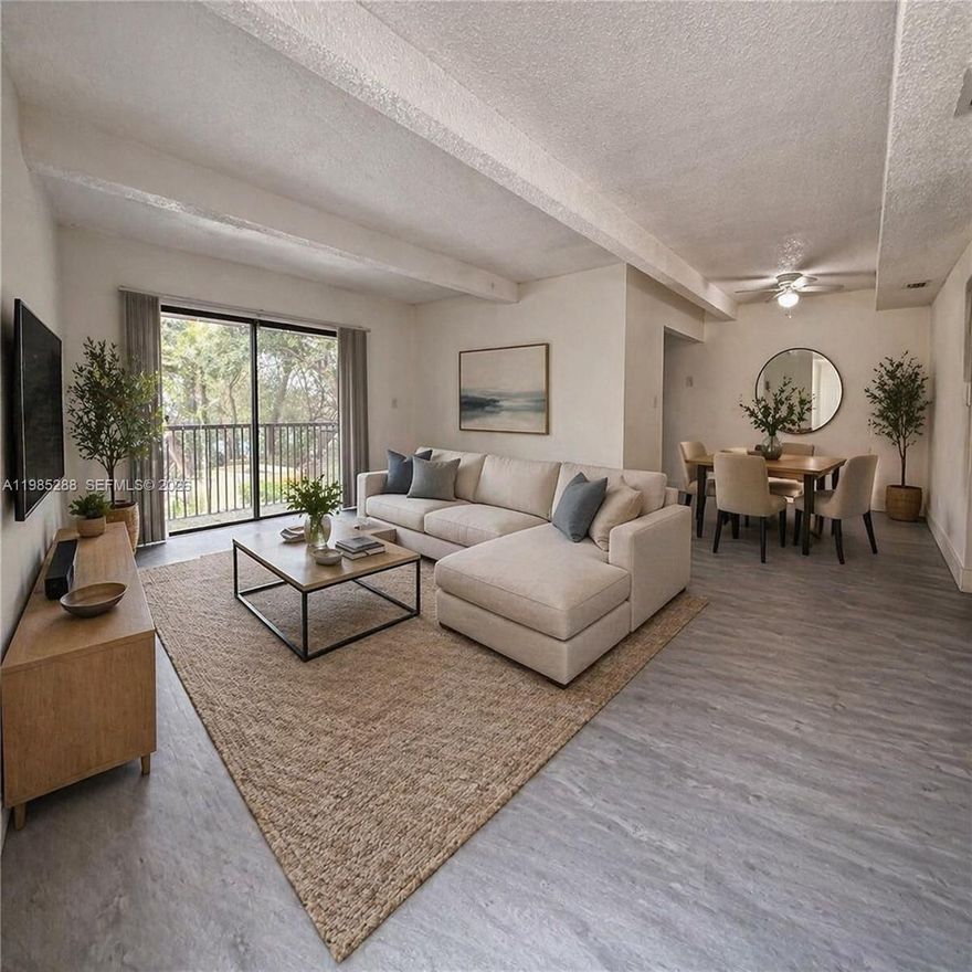 Best price in the community! Spacious 2bd/2baths. Updated Kitchen and new flooring. Very quiet community.