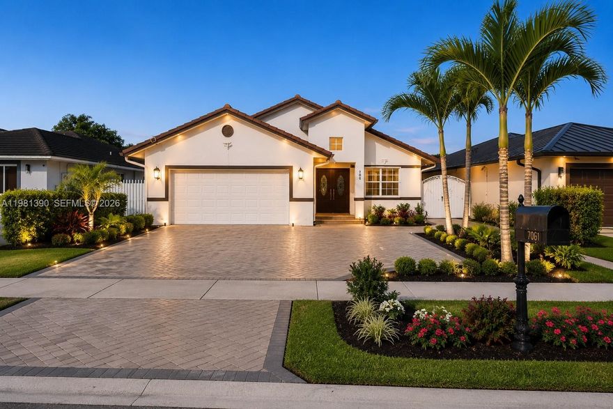 Situated in a sought-after, family-friendly neighborhood of Miami, this 3-bedroom, 2-bath home offers comfort, flexibility, and accessibility. Bright living areas and a functional layout make it ideal for everyday living. Large Master Bedroom with walk-in closet. Includes a fully air-conditioned garage currently used as a versatile additional space with a full bathroom, perfect for guests, a home office, playroom or an in-law suite. Original owners and well-maintained with updates including a new A/C (2023), roof (2019) garage A/C ( 2024), water heater (2023), Shutters (2018) and Washer/dryer (2025). Enjoy a private patio and spacious yard, ideal for entertaining or relaxing. NO HOA. NO FLOODZONE.  Prime location with quick access to the Turnpike and Dolphin Expressway, and near top-rated schools such as Conchita Espinosa Academy, Belen Jesuit Preparatory School, and more. This home is a must-see to truly appreciate.
