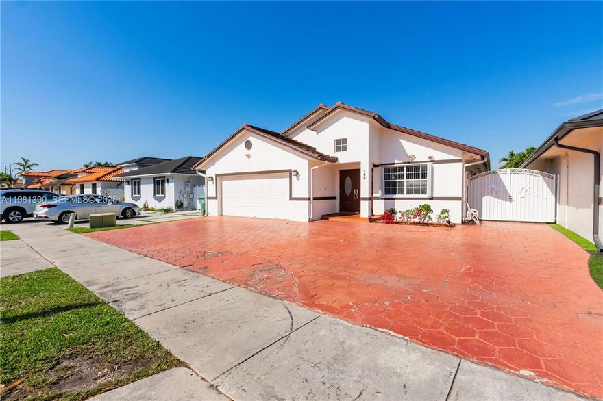 Situated in a sought-after, family-friendly neighborhood of Miami, this 3-bedroom, 2-bath home offers comfort, flexibility, and accessibility. Bright living areas and a functional layout make it ideal for everyday living. Large Master Bedroom with walk-in closet. Includes a fully air-conditioned garage currently used as a versatile additional space with a full bathroom, perfect for guests, a home office, playroom or an in-law suite. Original owners and well-maintained with updates including a new A/C (2023), roof (2019) garage A/C ( 2024), water heater (2023), Shutters (2018) and Washer/dryer (2025). Enjoy a private patio and spacious yard, ideal for entertaining or relaxing. NO HOA. NO FLOODZONE.  Prime location with quick access to the Turnpike and Dolphin Expressway, and near top-rated schools such as Conchita Espinosa Academy, Belen Jesuit Preparatory School, and more. This home is a must-see to truly appreciate.