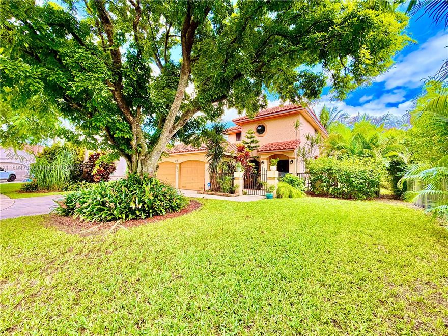Beautifully Renovated Waterfront Pool Home in the Starlite Cove Community in Deerfield Beach. Fully remodeled Two Story home featuring 3 bedrooms, 2.5 bathrooms, 2-car garage, Heated Pool. The Kitchen offers Custom Cabinetry, Granite Countertops, and SS Appliances. Entire home is equipped with Impact Windows and Doors and Ceramic wood-look Tile flooring throughout. All bathrooms are fully renovated with Modern finishes, While the Primary Suite includes a Spa like Bathroom with a jetted Roman tub and Oversized shower with Waterfall spouts. Enjoy the Screened Patio and Oversized landscaped lot with a Private Pool and serene Water Views. Additional upgrades include a Newer Roof and A/C. Low HOA of only $16 per month. Prime location near Parks, Shopping, Major Highways, and Top Schools.