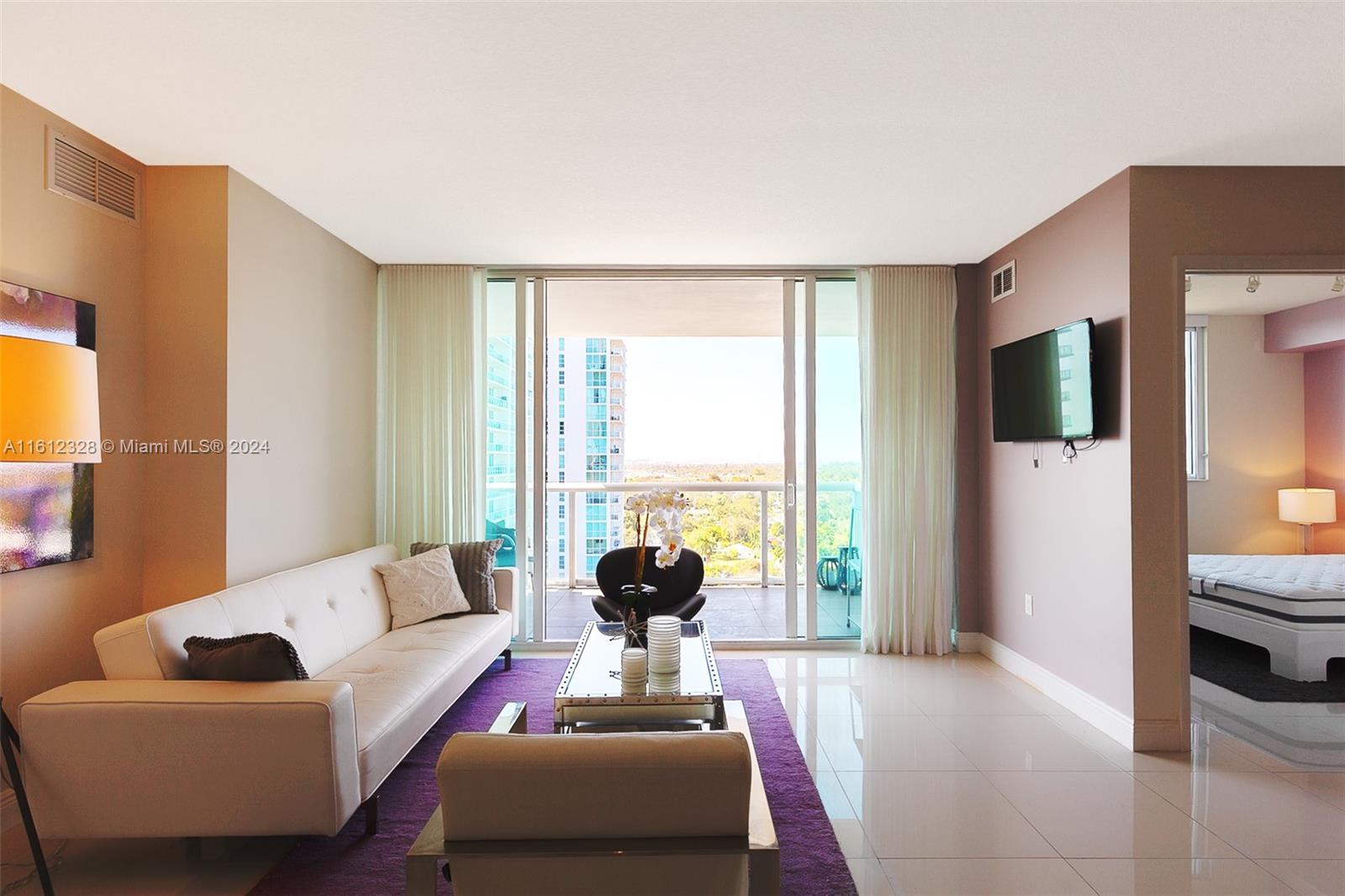 Complain no more of Miami traffic!  Welcome to the twin sleek towers of TERRAZAS RIVERPARK VILLAGE CONDO.  Located in the tranquil Historic Miami River District. Enjoy breathtaking views of the Miami River & Marinas from your oversized balcony.  Or leisurely stroll along the Miami River into the adjacent Sewell Park which offers tapestry of lush greenery.  This 2b/2ba, 15th floor residence boast a split floor plan, modern open layout & is minimalistically furnished and fully equipped creating a haven of comfort for everyday living.  Terrazas Condo offers resort like amenities w/an extremely large pool deck & 24/7 security& front desk assistant.  No matter your Miami destination , MIA, sports venues, beaches Wynwood, downtown, Riverfront,  Brickell, all are no more than a 10 min drive away.