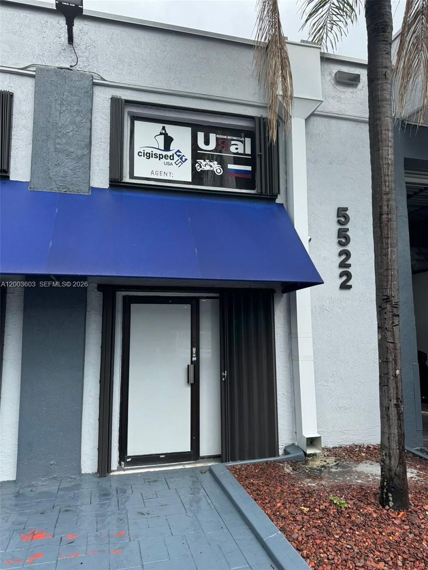 Come see this unit located in the hearth of Doral!!!!, it consist of luxury offices and an attached warehouse ,key location close to airport and major highways. selling two adjoining units 5520/5522 each one for $849,999 , Has two separate offices with there own street entrances. Perfect for joining business or partners that require their own space. Unit has been owner maintained and is well kept. Open warehouse space with separate ac/storage room, remodeled air-conditioned offices with private bathroom/wood floors, kitchenette w/ fridge, newly painted warehouse, pallet racking system, designated parking and over 40 shared guest parking, entrance via nw 72nd ave or nw 74ave