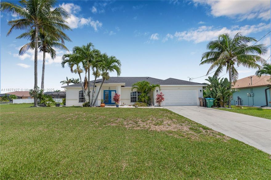 Welcome to 2607 Surfside Blvd — a stunning turnkey property in the heart of Cape Coral. This meticulously maintained home is currently a 5-star rated Airbnb with consistent bookings, making it an ideal opportunity for both investors and end-users. Featuring a spacious layout, modern upgrades, and a bright, open-concept design, this home offers comfort and style inside and out. Enjoy Florida living with a large backyard perfect for entertaining or relaxing. Conveniently located near shopping, dining, and top-rated schools, this move-in-ready gem offers immediate income potential and long-term value. Don’t miss out on this high-performing investment or your next dream home!