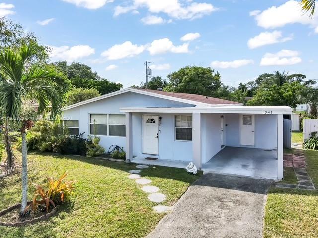 Welcome to this charming & well-maintained single-family home ideally located near Dillard High School in Fort Lauderdale, FL. This inviting 1 story residence offers 3 bedrooms & 1 full bathroom across approximately 1093 square feet of living space, situated on a 6113-square-foot lot. Step outside to a large fenced yard, ideal for entertaining, relaxing, or gardening. Located in a well-established neighborhood, this home offers close proximity to downtown Fort Lauderdale, Las Olas Boulevard, I-95, shopping centers, parks, & beautiful South Florida beaches. Whether you’re looking for a primary residence or an income-producing investment, TEXT 3 0 5 5 6 3 4 3 6 2 this property presents an excellent opportunity in a growing area of Fort Lauderdale.