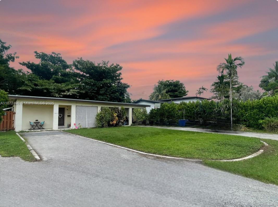 Great income producing Duplex, tenants on both sides. Property has a canal water access and a large yard with a detached structure for a washer and dryer. Great opportunity as an investment or live in one side and gain income from the other unit!