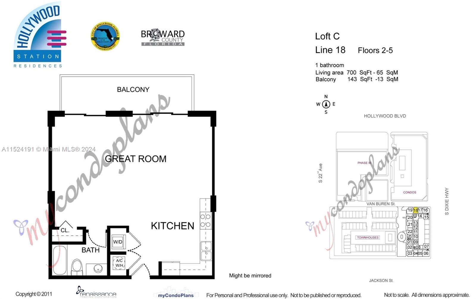 LOFTS AT HOLLYWOOD STATIO - Residential