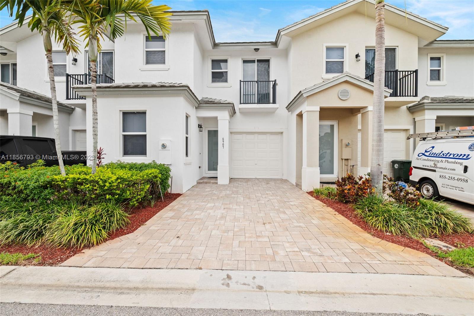 BUILT IN 2018, THIS SPACIOUS TOWNHOUSE IN THE PINES AT COCONUT CREEK OFFERS 3 BEDROOMS, 3 FULL BATHROOMS, AND A 1-CAR GARAGE. HURRICANE IMPACT WINDOWS AND DOORS THROUGHOUT. THE FIRST FLOOR FEATURES TILE FLOORING, WHILE THE SECOND FLOOR BOASTS BRAND-NEW VINYL WOOD FLOORS. ENJOY TWO MASTER SUITES UPSTAIRS, PLUS A CONVENIENT BEDROOM AND FULL BATH ON THE FIRST LEVEL. LOCATED IN AN EXCELLENT AREA WITH A COMMUNITY POOL, THIS HOME IS MOVE-IN READY AND A MUST-SEE!