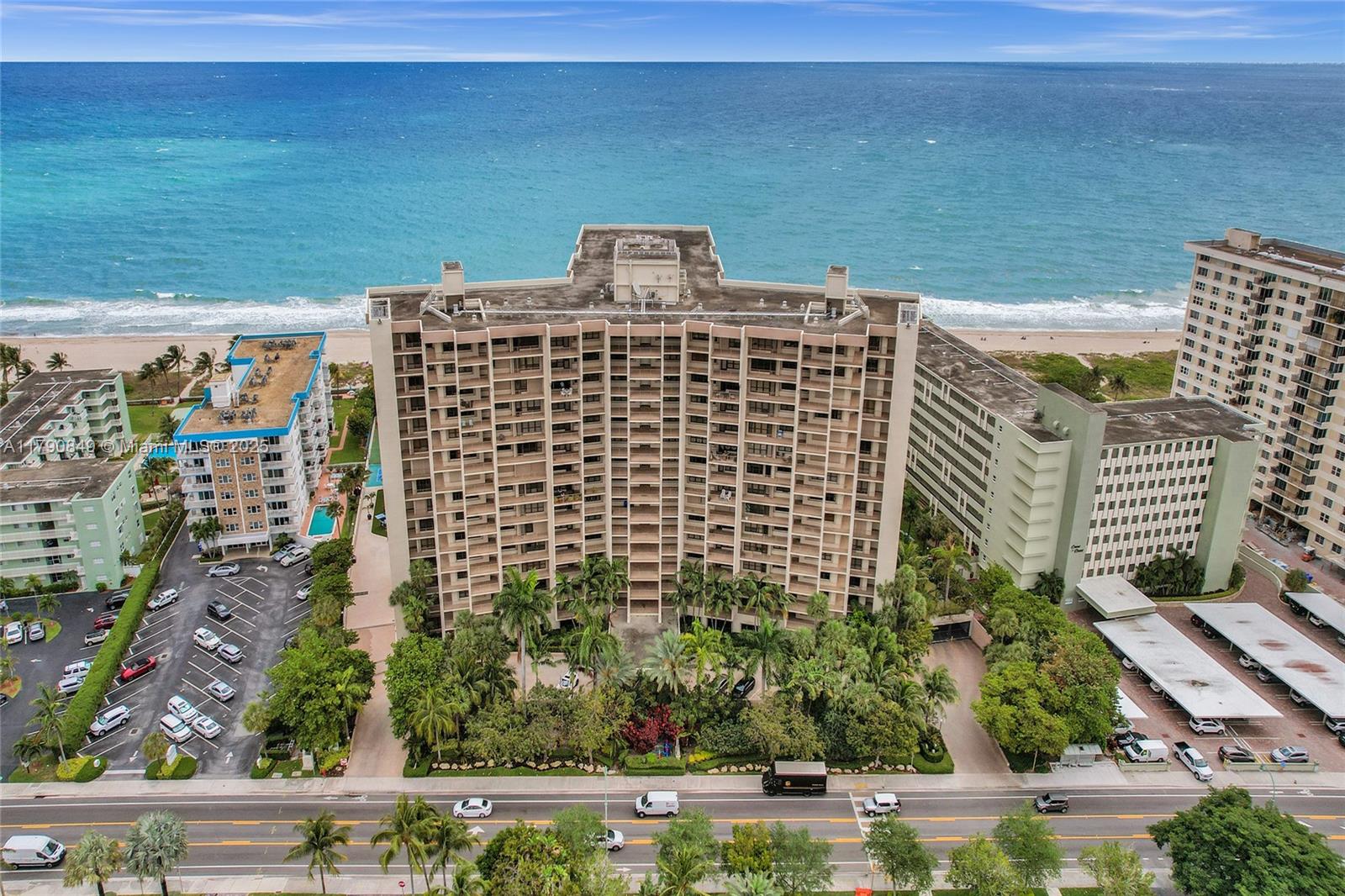 Experience the ultimate in coastal living with breathtaking Ocean & Intracoastal views from every single window in this rare, oversized condo in the heart of Lauderdale-by-the-Sea. This spacious 2,090 SqFt open floorplan is designed to capture the best of both worlds— Front balcony and floor-to-ceiling windows facing the beach and Atlantic Ocean-Rear-facing balcony overlooking the Intracoastal, where you can watch yachts glide by, catch the annual Boat Parade, or enjoy the thrilling Air & Sea Show from the comfort of home. Whether you're floating in the pool under the Florida sun, taking just a few steps to the sand for a tranquil walk, or enjoying the charm of local boutique galleries & eateries you'll fall in love with the laid-back, friendly energy of Lauderdale-by-the-Sea.