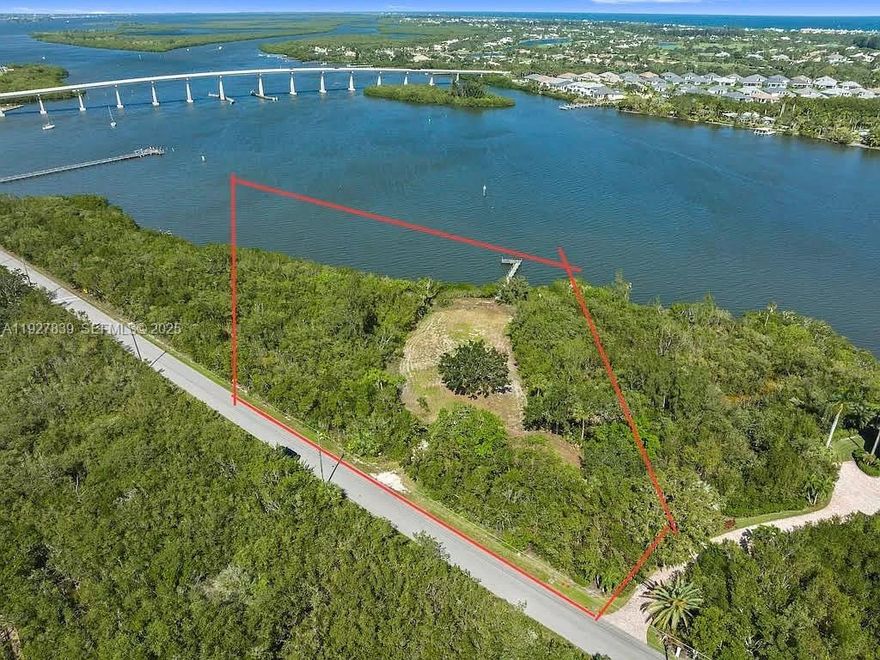 Paradise truly awaits on this rare 3.42-acre direct waterfront residential homesite along the breathtaking Indian River Lagoon, offering exceptional privacy with no HOA. Enjoy expansive, unobstructed views of the river and the iconic Wabasso CR510 Causeway right from your backyard. With the Intracoastal Waterway just steps from your 100’ private dock and only 8 miles to the Atlantic Ocean via Sebastian Inlet, this property is ideal for boating and water enthusiasts. The groundwork is already complete with a wetland survey, environmental studies, soil test, boundary survey, plot plan, and house plans available, presenting a remarkable opportunity to create your custom waterfront estate without restrictions.