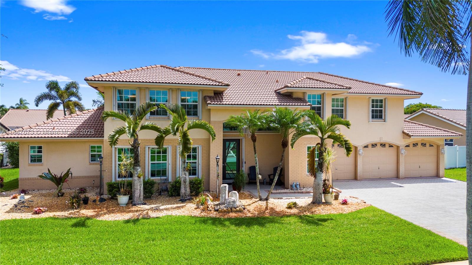 Welcome to your forever home! Don't miss this incredible opportunity to own a beautifully upgraded 5-bedroom, 3.5-bathroom home with pool in Chapel Trail - one of the area's most family-friendly & desirable neighborhoods. This home offers space, comfort, & modern upgrades perfect for today's lifestyle. The property features Smart appliances including Flex Family Hub refrigerator & Induction double oven, two AC units replaced 2024, Electric shades on sliders, Impact doors & windows for storm protection. Spacious primary suite offers updated bathroom, walk-in closets, & private deck area. Saltwater pool resurfaced & heater added 2020. Back patio offers private screened space perfect for relaxing or entertaining. This amazing home showcases exceptional care & pride of ownership throughout.