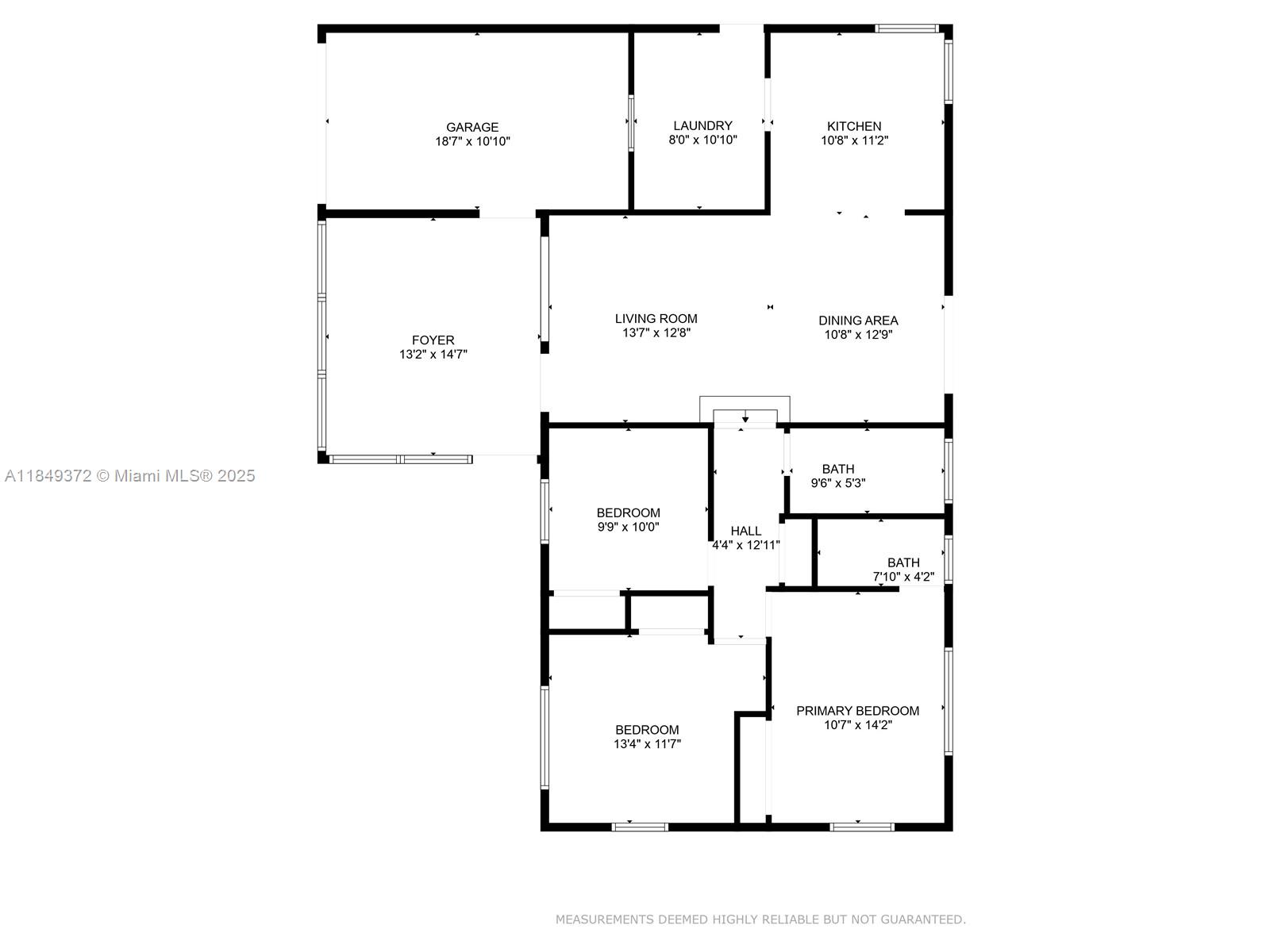 Corner lot home with a 1 Car Garage. Walking distance from schools. Property has impact windows and large bedrooms. Shed in patio is included in sale.