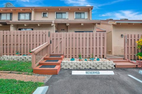 A home in Davie