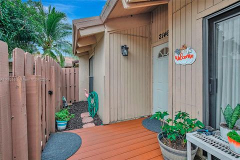 A home in Davie