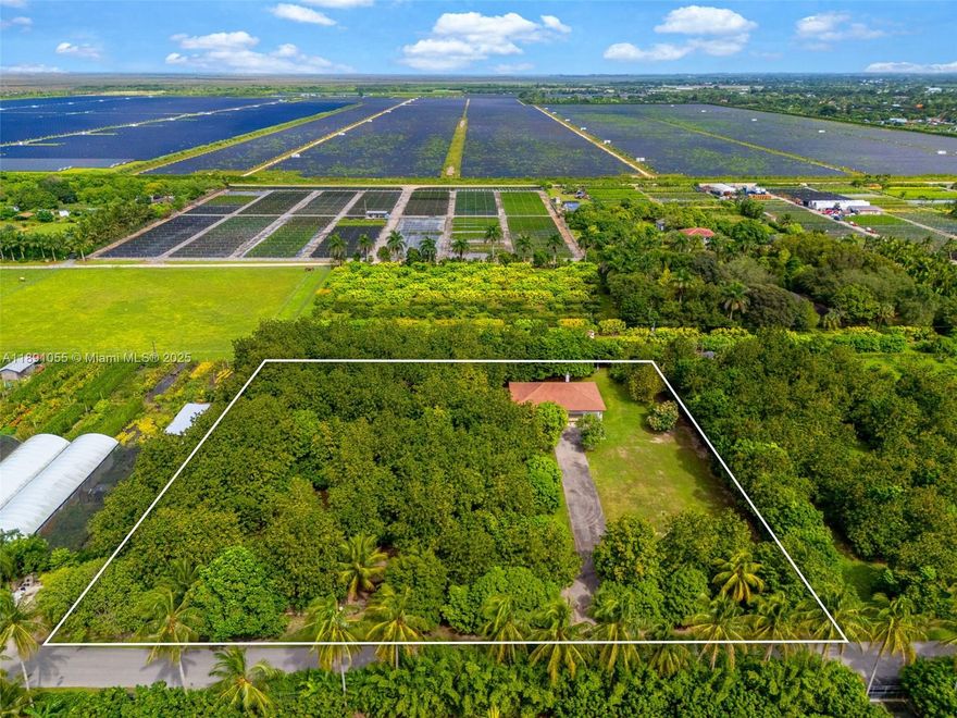 Discover a rare opportunity to own a thriving income-generating organic fruit farm. Nestled in the Redlands. This 2.3 acre estate is a well maintained property which offers a turn key 3/3.5 updated home. New A/C, water purifier, guest house and more. This property offers a diverse selection of high quality organic fruits e.g., Mamey, Avocado, Mango, Mamoncillo, Guava etc. Whether you're an experience organic farmer or looking to expand your agricultural portfolio, this farms presents a fantastic opportunity to generate significant income while cultivating premium produce. For more information please contact listing agent for a private showing. Serious inquiries only.