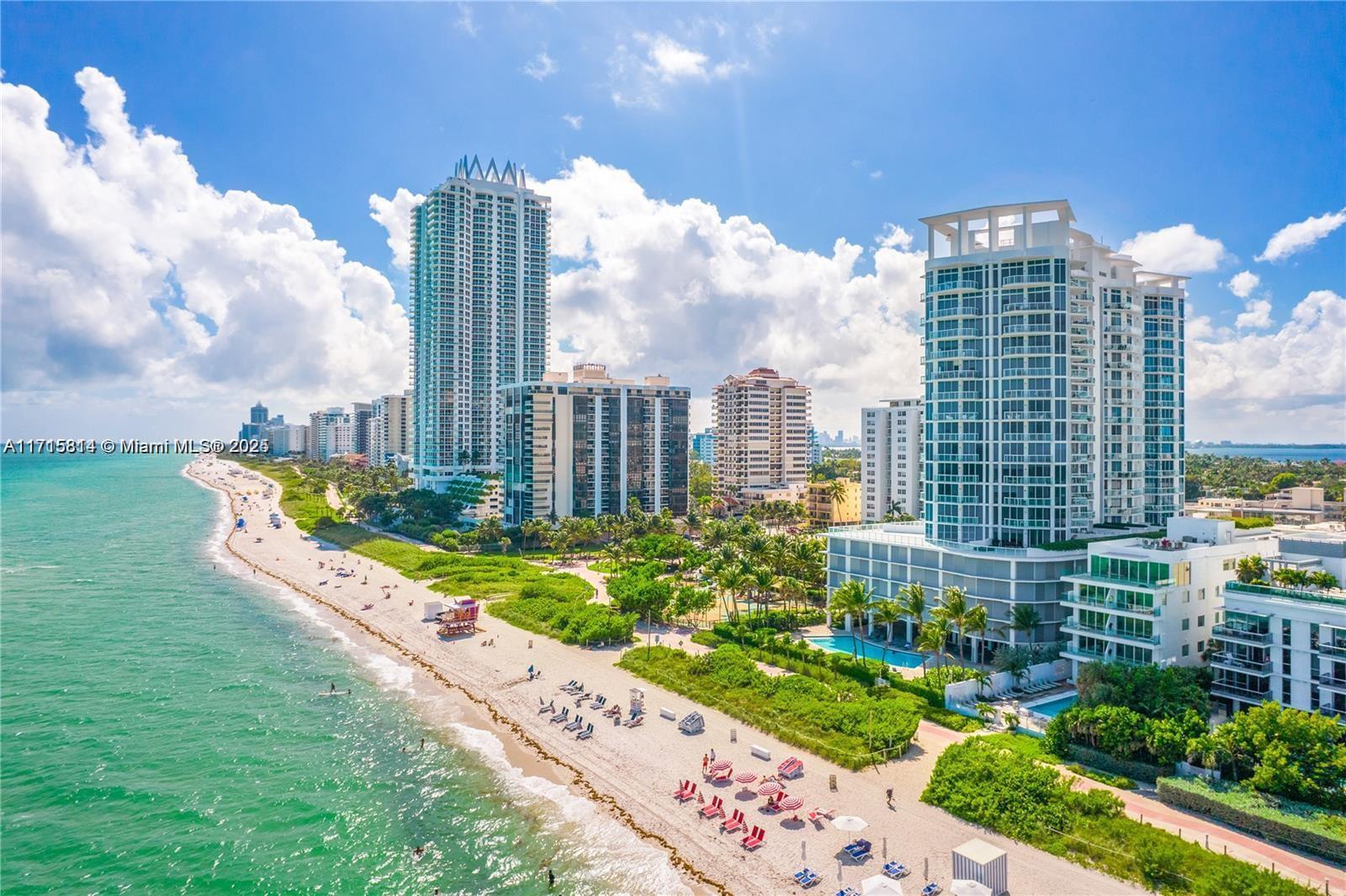 DIRECT OCEAN. Warm ocean breezes fill every inch of this UNFURNISHED 1,141 sq ft, 2+2 corner unit at the world famous Bel Aire Condo. Absolutely seamless indoor/outdoor living from the 2 private balconies overlooking the sugary sands of Miami Beach. Immaculate features including floor-to-ceiling doors and windows, full size washer/dryer inside, 2 parking spaces, and wide open kitchen. The Bel Aire is a premium building with 24/7 concierge and valet, a lavish pool deck overlooking the beach, a 5-star gym and more. Amazing location in the best part of the beach just minutes to the best dining, shopping and nightlife in South Beach, the Design District, Normandy Isle and Wynwood. Basic cable and internet included.