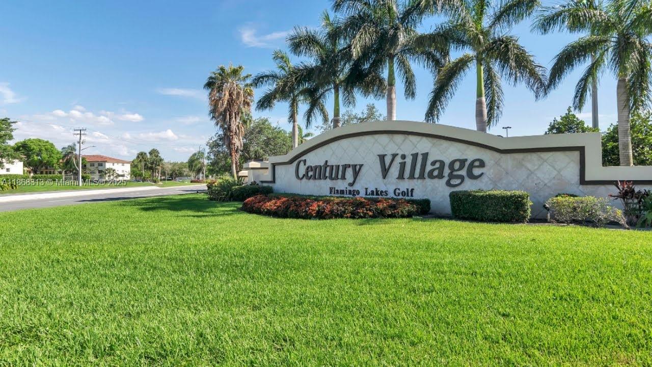 Spacious 1BD/1.5BA Condo with Beautiful Patio Views
Enjoy stunning views from the patio of this spacious 1-bedroom, 1.5-bathroom condo located on the 4th floor in the desirable Century Village community. This 55+ guard-gated community offers resort-style amenities including a clubhouse, pool, fitness center, social clubs, theater, and a convenient shuttle bus service. The unit is currently occupied by a tenant. Please note: new owners must own the property for 2 years prior to leasing. Don’t miss the opportunity to own in this active and vibrant community—call today to schedule a private showing!