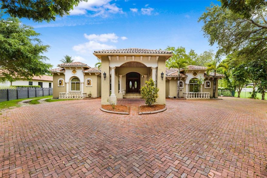 Welcome to 7761 SW 122 Avenue, a refined Miami residence where timeless elegance meets modern comfort. Nestled on a quiet, tree-lined street, this beautifully maintained home offers an exceptional blend of privacy, space, and sophistication—perfect for discerning buyers seeking an elevated South Florida lifestyle.

Step inside to discover light-filled living spaces designed for both everyday living and upscale entertaining. Thoughtful finishes, generous proportions, and a seamless flow create an inviting atmosphere throughout the home. The heart of the residence opens effortlessly to the outdoors, embracing Miami’s indoor-outdoor way of life.

The property features a spacious backyard oasis, on nearly 1 acre, ideal for hosting gatherings, relaxing under the sun, or envisioning a custom pool and entertainment area. Lush landscaping enhances the sense of tranquility while providing a private retreat just minutes from the city’s finest amenities.

Ideally located near top-rated schools, premier shopping, dining, and major thoroughfares, this home offers both convenience and exclusivity in one of Miami’s most desirable neighborhoods.

A rare opportunity to own a sophisticated residence that embodies comfort, style, and prime location.